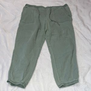 GAP, XL, faded green, joggers